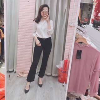 Quần jeans ống vẩy đẹp hết nấc