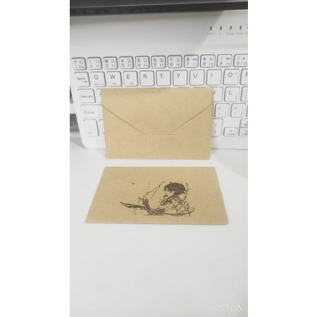 Phong thư mini in hình Genshin Impact