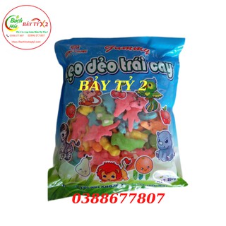 Kẹo Dẻo Cá Sấu Gói 500gr