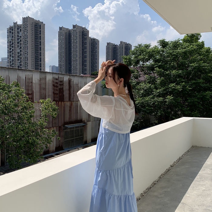 COZOK Áo Khoác Cardigan Tay Dài Chống Nắng Thời Trang Cho Nữ