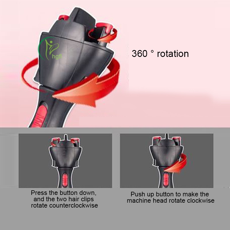 Thiết bị thắt bím tóc tự động thông minh nhanh chóng