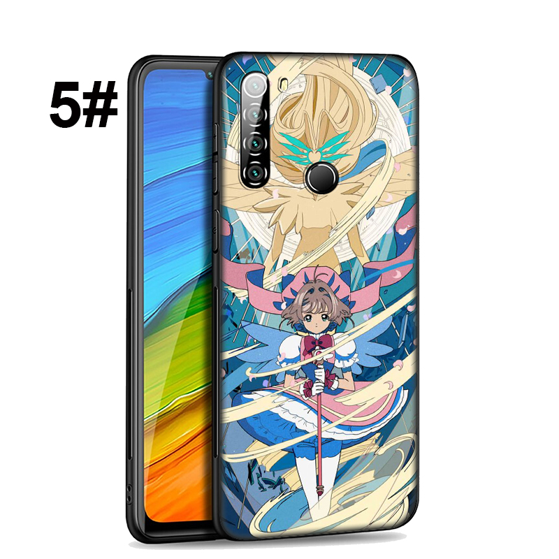 Mềm Ốp Lưng Họa Tiết Hoạt Hình Thủ Lĩnh Thẻ Bài Sakura Cho Xiaomi Redmi Note 8t 8 7 6 5 Pro Poco X2 Note5 Note6 Note7 Note8 Sh209