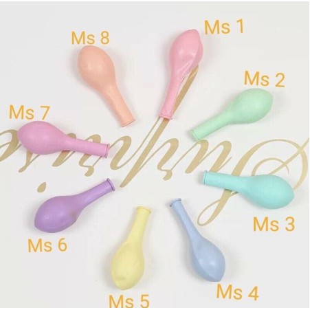 [Rẻ nhất] 100 Bong bóng bay tròn Pastel size 10 inch - bong bóng trang trí tiệc, sinh nhật