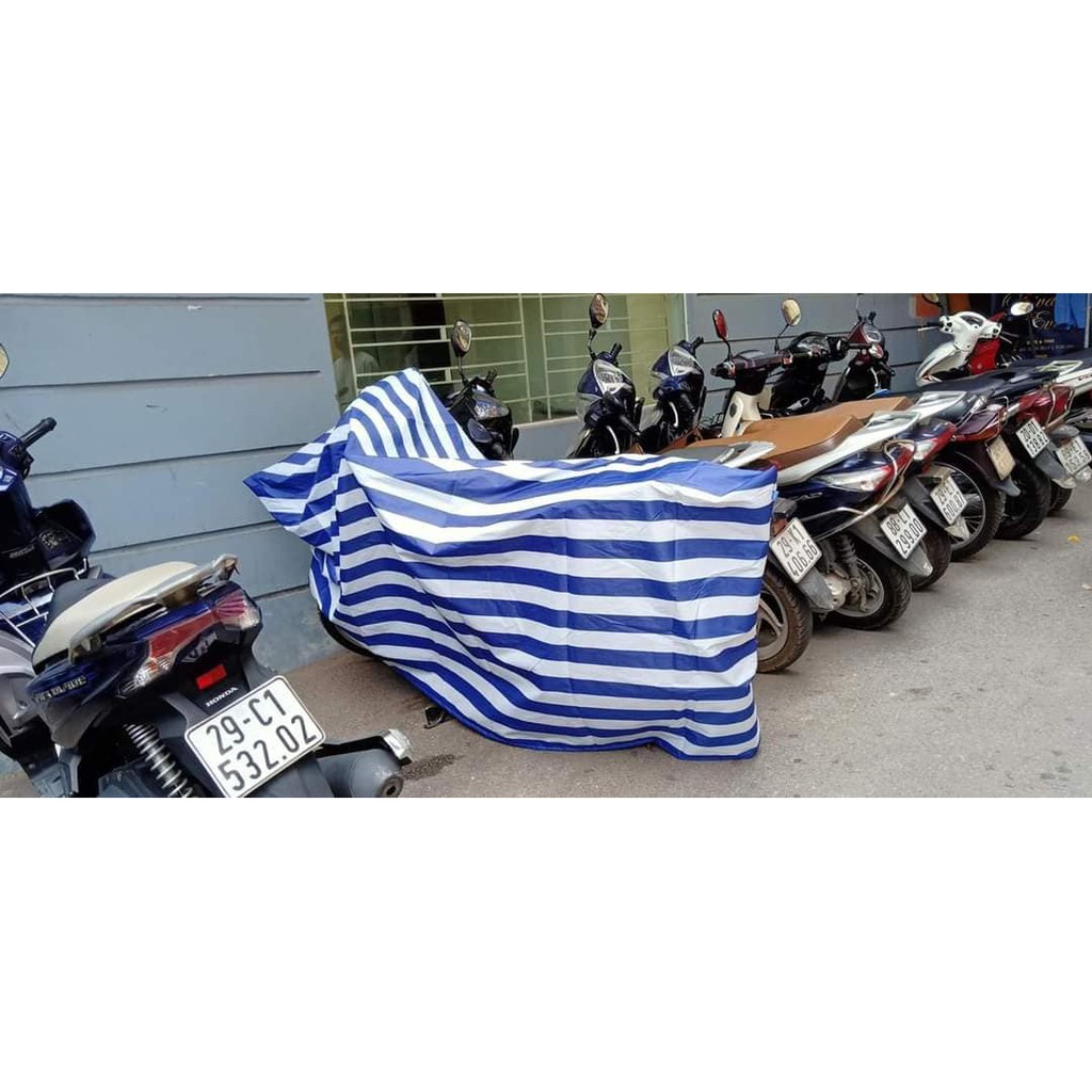 Bạt phủ xe máy chống nắng chống nước che mưa nắng trùm xe Khánh Chi