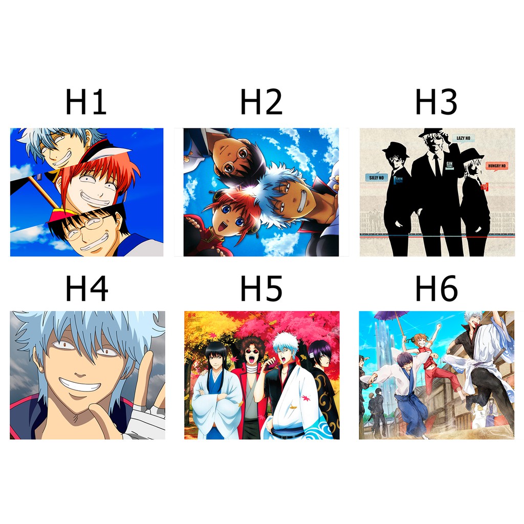 [Có Nhiều Mẫu] Lót chuột anime Gintama