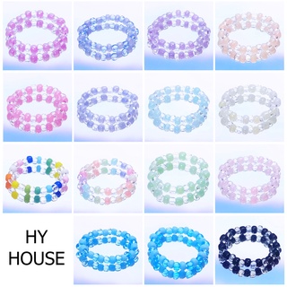 Nhẫn hạt cườm pastel trong ulzzang trendy Hàn Quốc beaded ring
