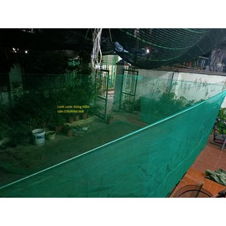 Lồng nuôi thả tôm, cua, ốc, cá, ếch,... màu xanh 3 x 3 x1m mắt lưới 0.5mm