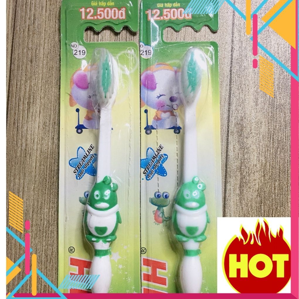 [ DEAL HOT 1K ] BÀN CHẢI ĐÁNH RĂNG BÉ siêu mềm cho bé yêu