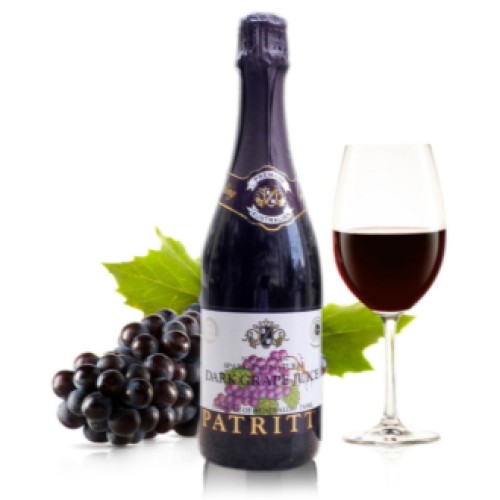 Nước Nho Nguyên Chất Có Ga Patritti Sparkling Dark Grape Juice Úc