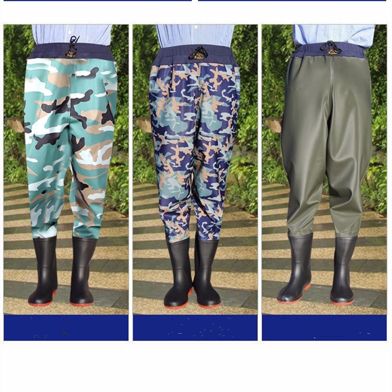 Quần Đi Mưa Dày Dặn Chống Thấm Nước Che Phủ Toàn Thân