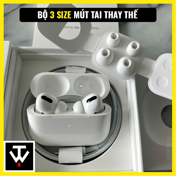 Tai nghe không dây Airpods Pro nguyên seal fullbox cảm biến xuyên âm tốt