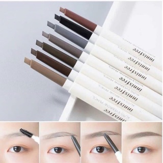 Chì kẻ mày 2 đầu Eco EyeBrow Pencil Innis