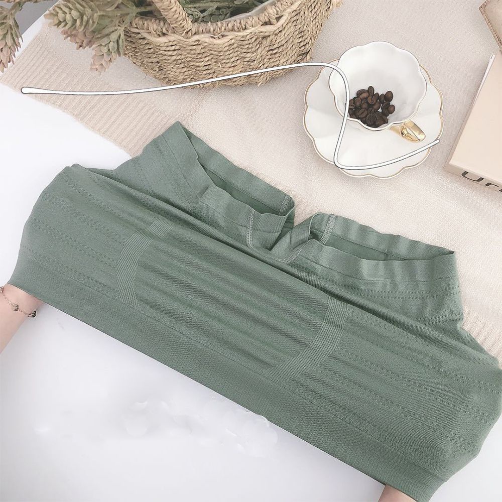 Quần lót boxer không đường may bằng cotton nylon co giãn thoáng khí thoải mái cho nam