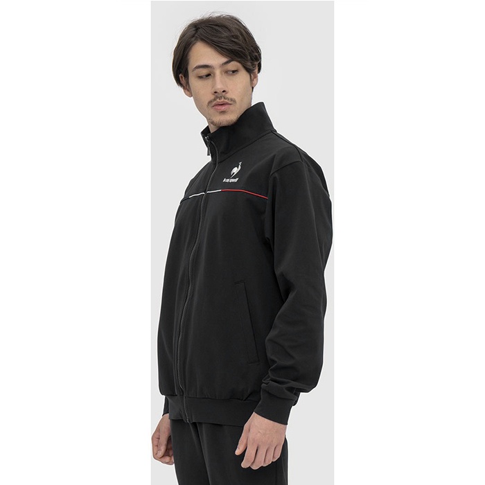 Áo khoác nỉ Le coq Sportif nam - QMMTJF01-BLK