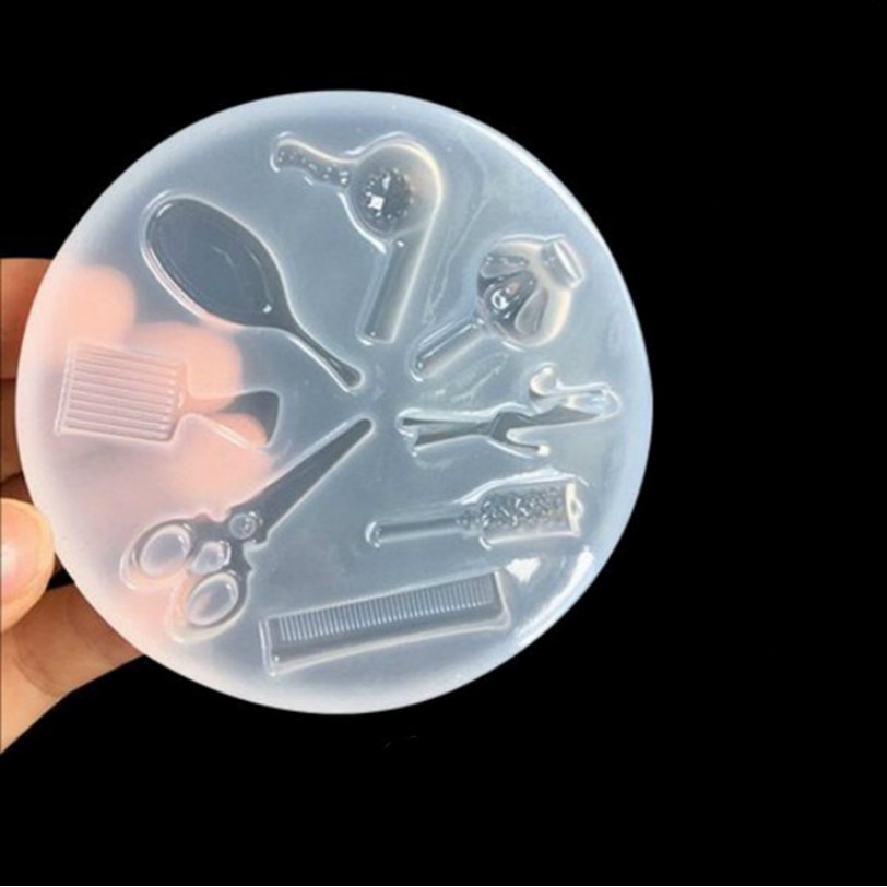 Khuôn Silicon Làm Đồ Trang Trí Đa Năng Hình Chiếc Giày Cao Gót Sáng Tạo