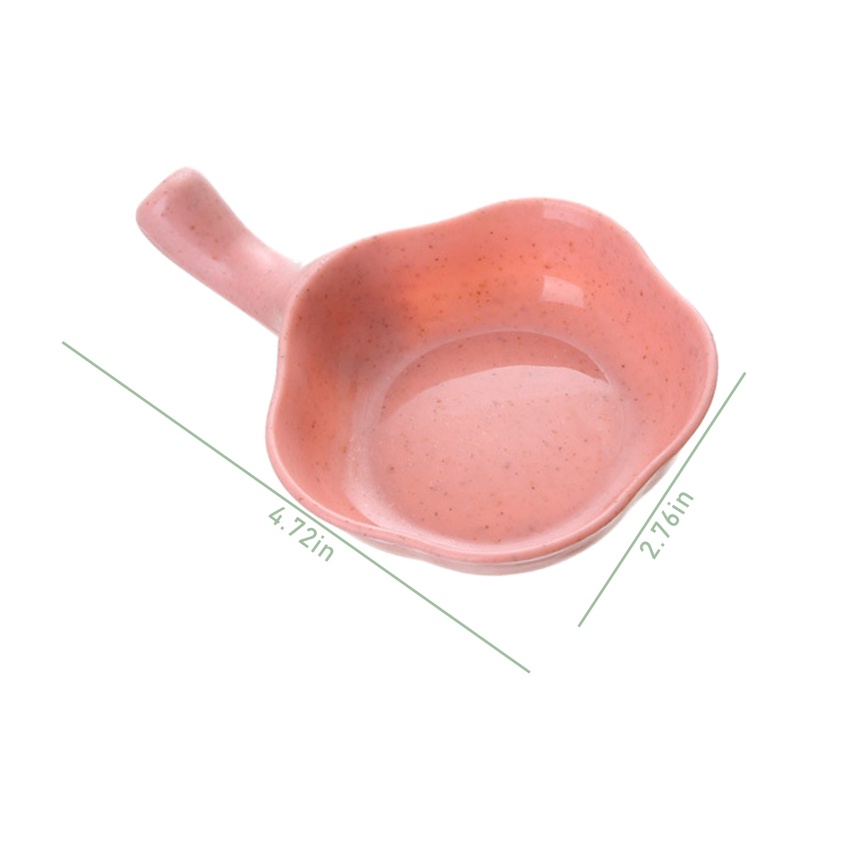 Đĩa Đựng Nước Sốt / Gia Vị / Giấm Có Tay Cầm Đa Năng Tiện Dụng Cho Nhà Bếp