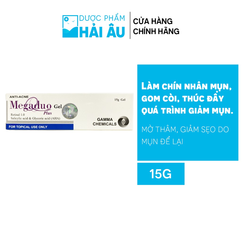 [MỚI] Gel giảm mụn, thâm Megaduo PLUS 15g