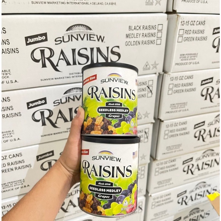 Nho khô Mỹ Raisins 425gr-NK Chính ngạch