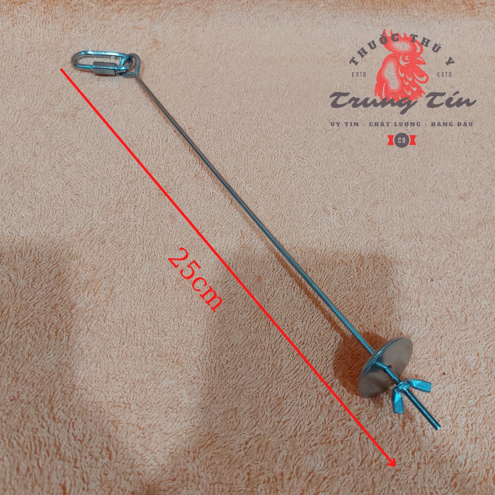 Dụng cụ gim thức ăn , trái cây dành cho chim , sóc , gà , thú cưng nhỏ  thép không gỉ
