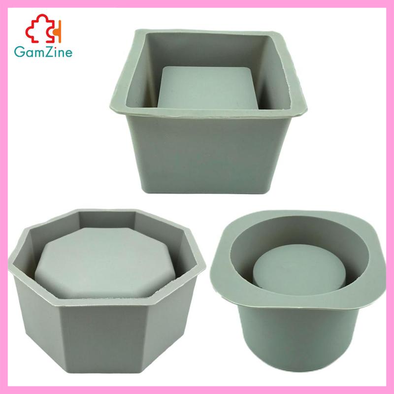Khuôn Silicone Làm Chậu Cây Hình Chậu Hoa Xi Măng Sáng Tạo lzdxwcke2