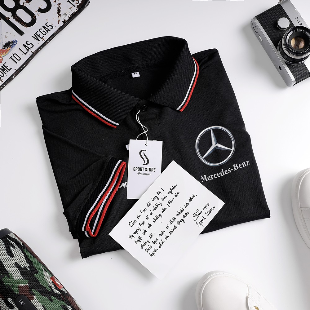 Áo thun polo cao cấp Mercedes Chính Hãng - Áo Mercedes sang trọng, cotton thoáng mát, không xù lông | BigBuy360 - bigbuy360.vn