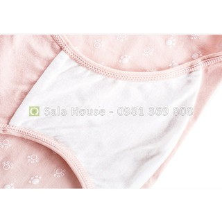 Combo/ set 4 Quần Lót Bầu Cotton cao cấp (H)