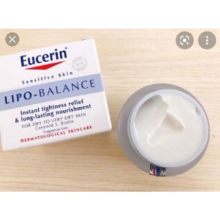 KEM DƯỠNG ẨM CHO DA KHÔ VÀ NHẠY CẢM EUCERIN LIPO BALANCE 50ML