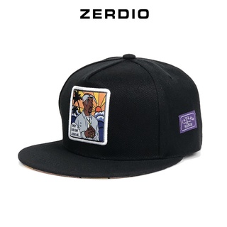 Nón Snapback, mũ hiphop nam nữ màu đen phong cách thời trang cá tính