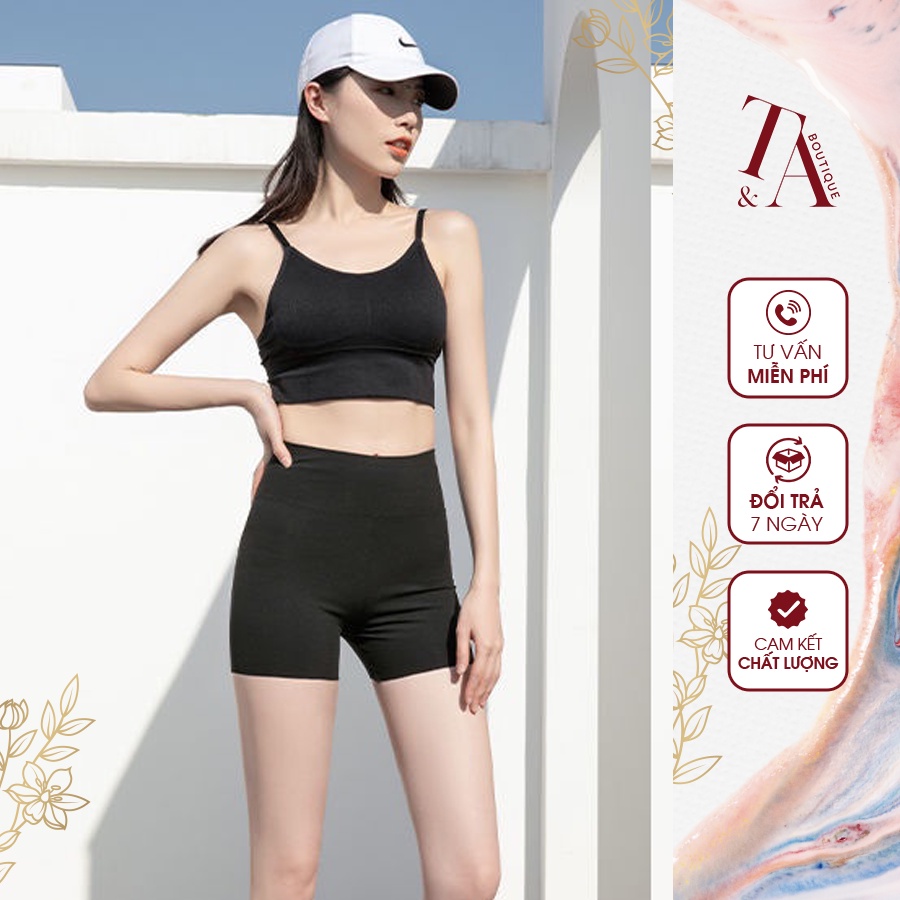 Quần Legging Đùi Nữ Thun Cạp Cao CHIDU- TA017