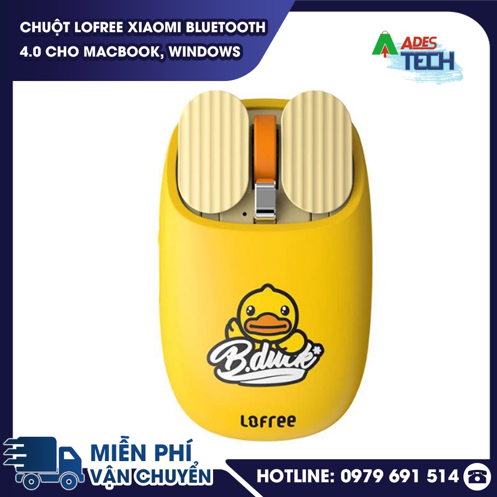 Chuột Không Dây LOFREE Xiaomi Bluetooth 4.0 | Chính Hãng | SIÊU HOT