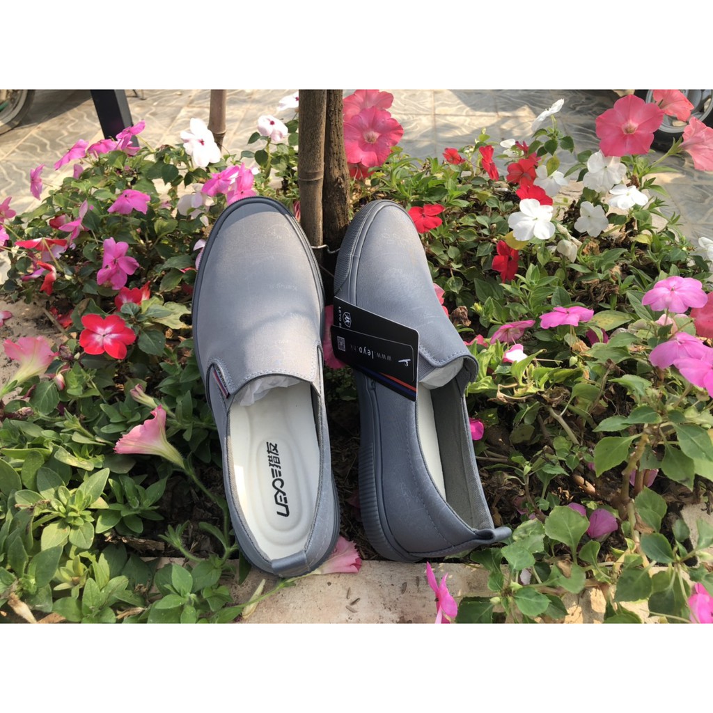 LY03 - Giày Slipon Nam - Chính hãng LEYO cao cấp – Giày lười vải Nam - Hàng mới nhất 2020 | BigBuy360 - bigbuy360.vn