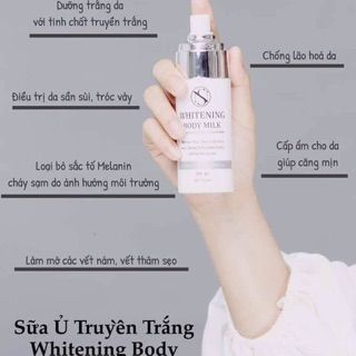 Sữa ủ trắng body