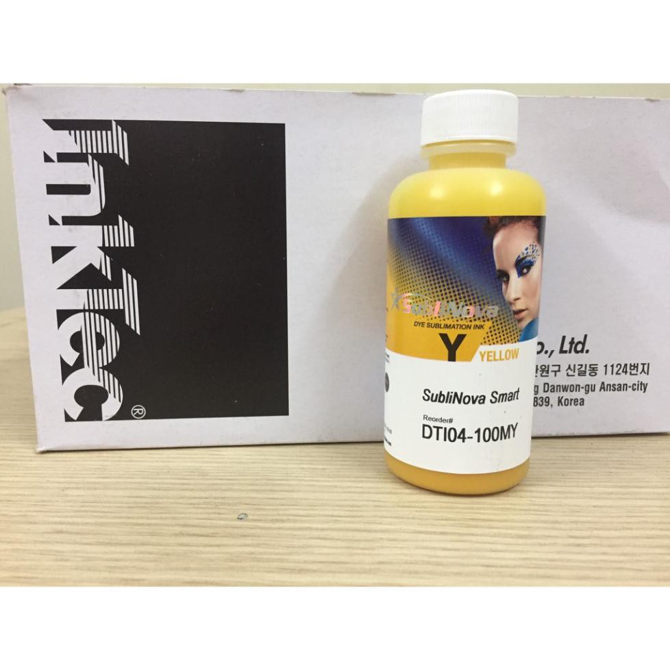 Mực Chuyển Nhiệt Inktec Hàn Quốc In Áo Phông Lọ 100ml