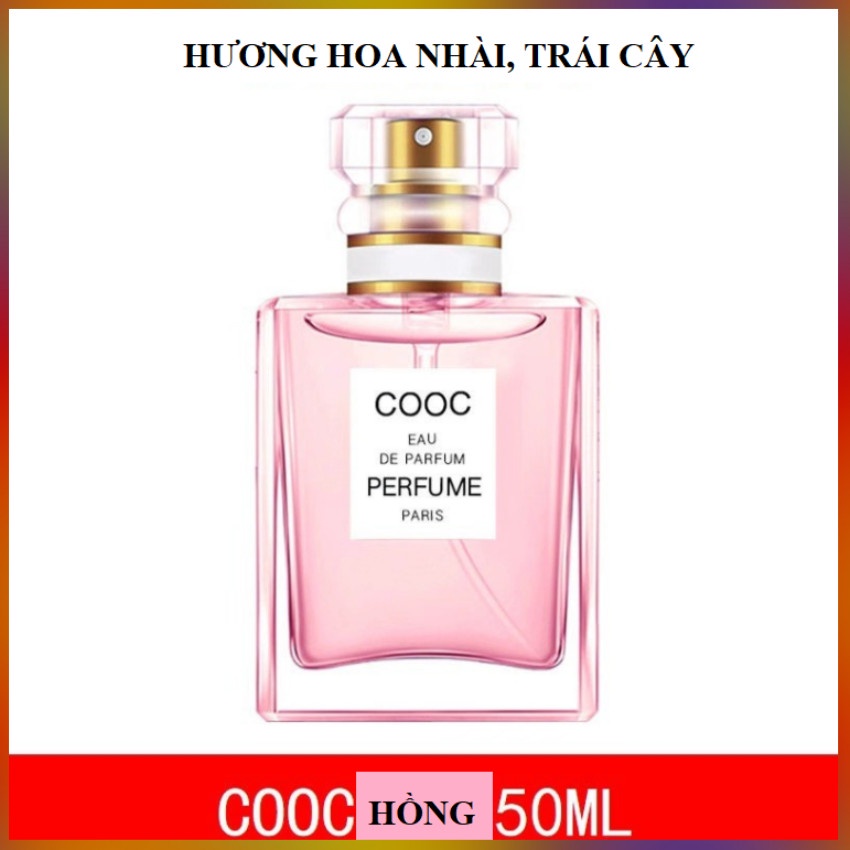Nước hoa nữ cao cấp COOC ̀50ml/chai siêu hot 3 mùi lựa chọn