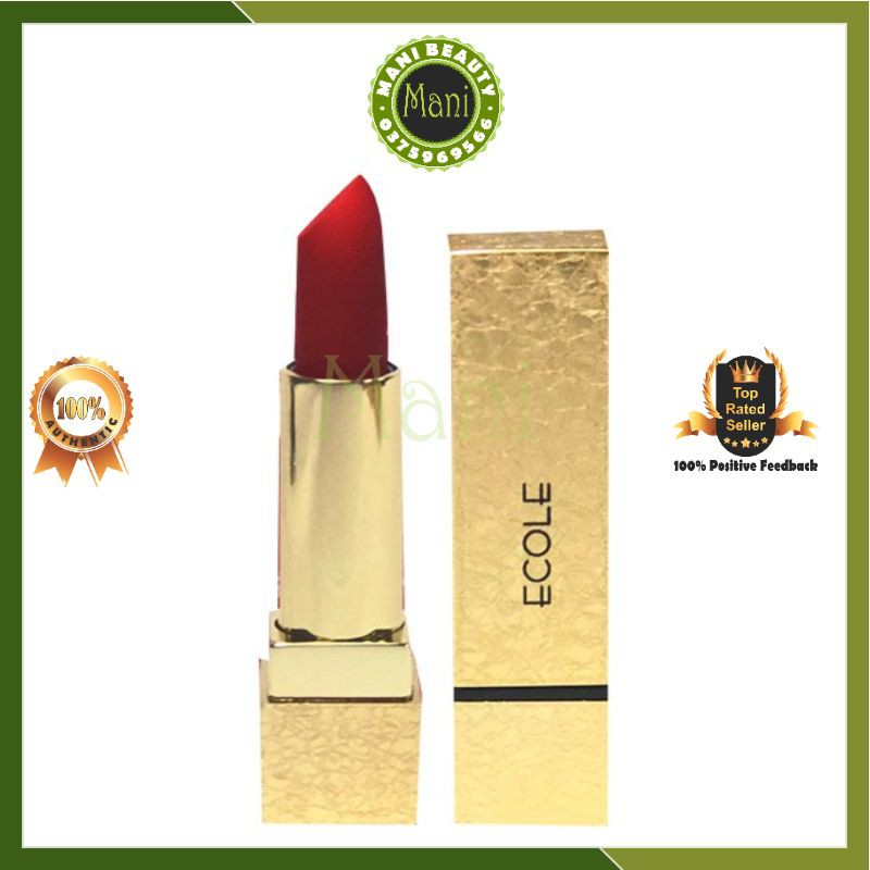 Son thỏi Ecole Delight Lipstick ( Vỏ vàng)