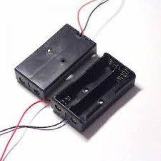 Bộ 2 hộp đế đựng pin 3,7v 18650 nối tiếp 2pin