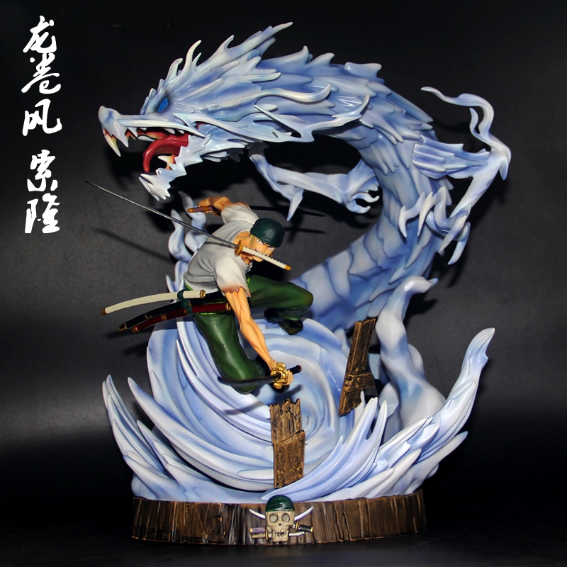 Mô hình Figure One piece Roronoa Zoro Thợ săn Hải tặc Tam kiếm phái Cực đẹp Cỡ lớn - Kunder