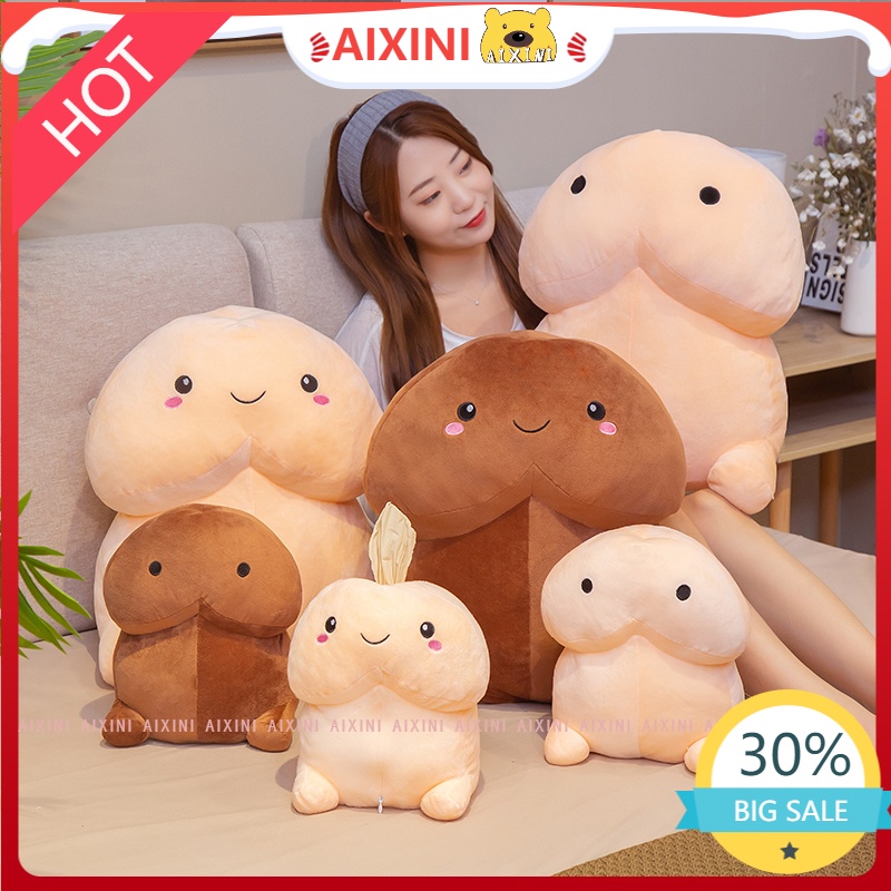 😅CÓ SẴN😅Gấu bông Con Ciu dài 10-50mét, Gấu Bông Hình Con Ciu Cao Cấp Memon