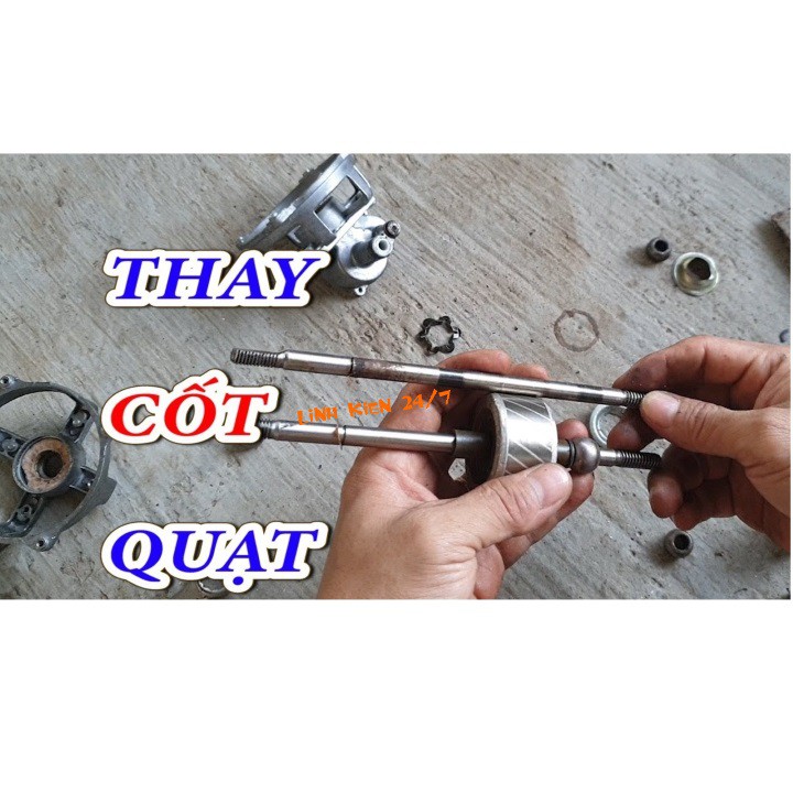 Cặp Cốt Bạc Cho Trục Quạt 8mm