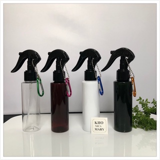 Móc khoá Bình xịt khuẩn - Chai xịt cồn nhỏ gọn treo móc khoá - Xịt nước phun sương dưỡng ẩm chai 100ml/ 150ml trong suốt
