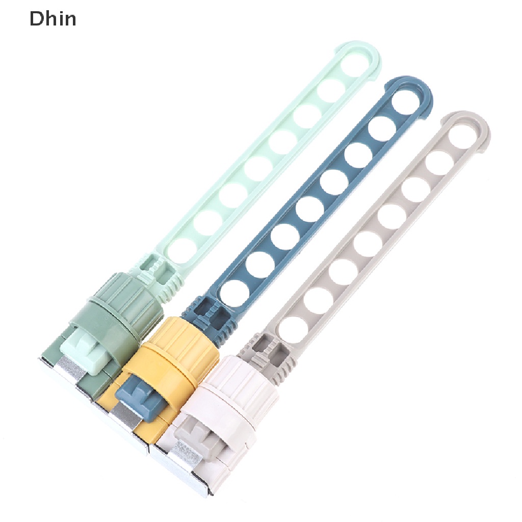 Thanh treo móc quần áo Gắn Tường 8 Lỗ Giúp Tiết Kiệm Không Gian Tiện Dụng
