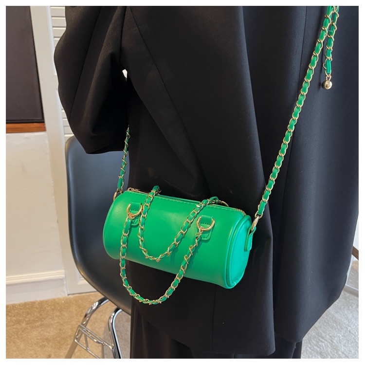 Túi Đeo Vai Hình Trụ Phong Cách Phương Tây Cho Nữ