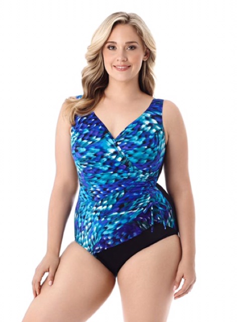 Áo tắm 1 mảnh big size bikini đi biển bơi size 65-75kg | BigBuy360 - bigbuy360.vn