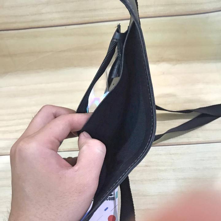 Túi đựng Điện thoại 5.5 inch treo Ghi đông Xe máy Cho Shiper Giao Hàng, Chở Khách