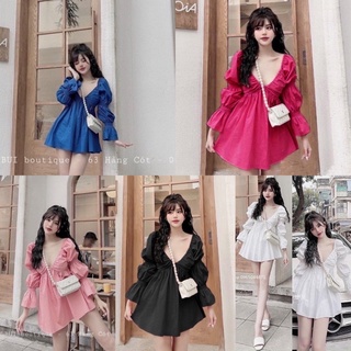 Đầm tay phòng bigsize 50 đến 90kg