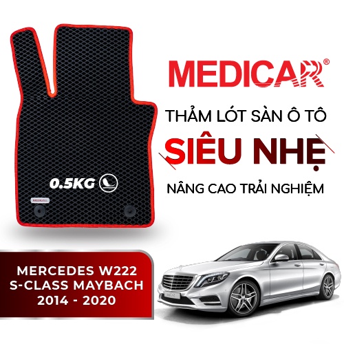 MEDICAR - Thảm Lót Sàn ô tô Mercedes BENZ GLS-CLASS MAYBACH ( 2020-&gt;)
