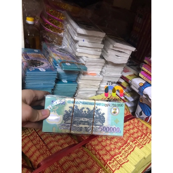 Lễ Cúng Loại 500k Hàng Đẹp - Vàng Mã Kim Thu