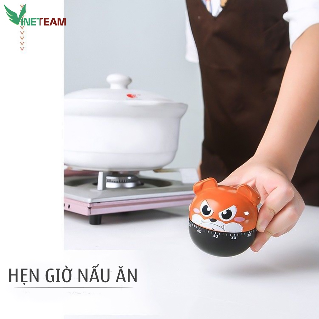 Đồng hồ hẹn giờ báo thức ,nấu ăn , làm việc hình chú cún -dc4775