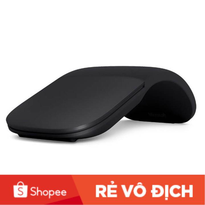 Chuột không dây Arc Mouse Bluetooth màu đen- Microsoft -hàng chính hãng