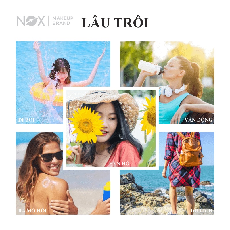 Chì Kẻ Mày Kiêm Kẻ Mắt NOX Hai Đầu Chống Thấm Nước Lâu Trôi 0.3g | BigBuy360 - bigbuy360.vn